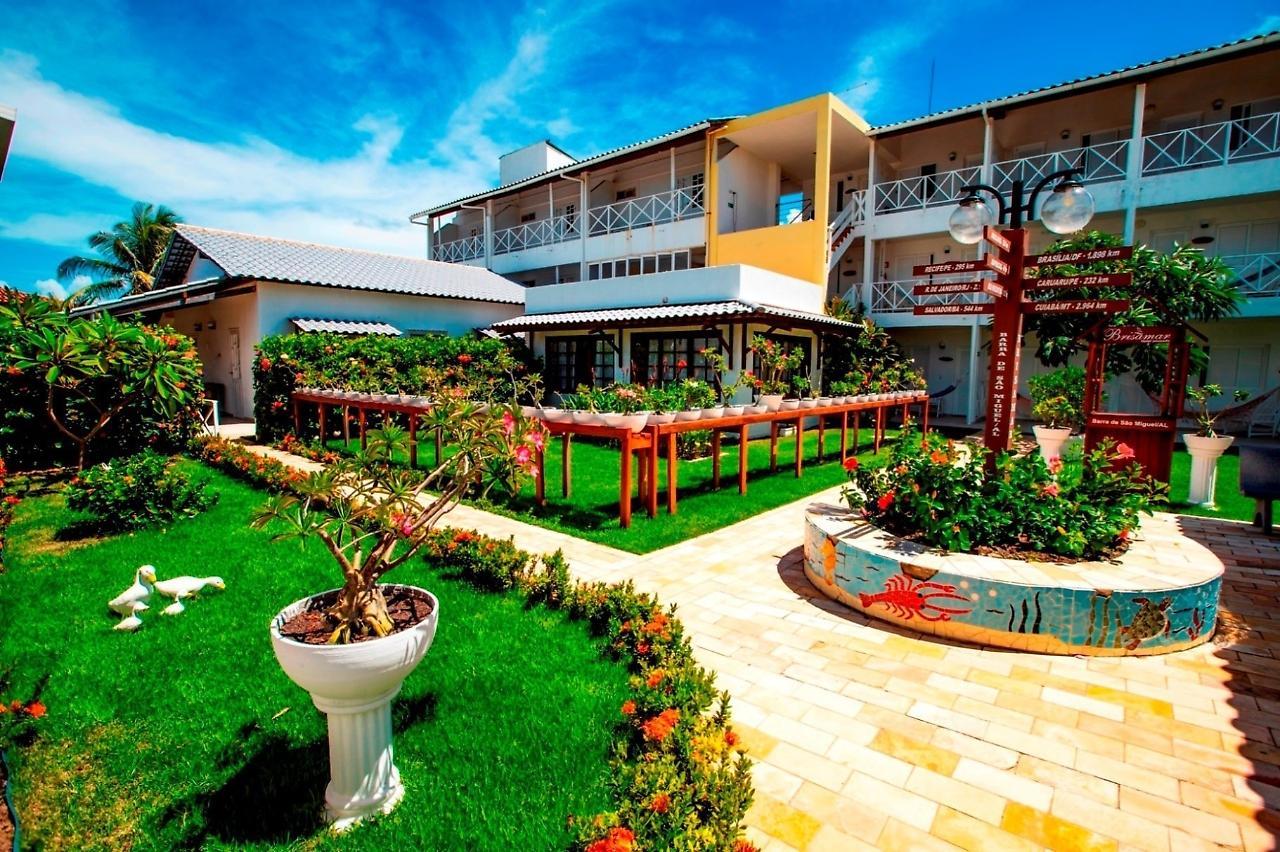 Brisamar Hotel Pousada Barra de São Miguel Buitenkant foto