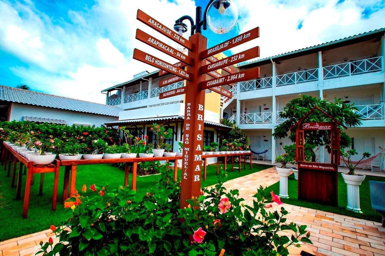 Brisamar Hotel Pousada Barra de São Miguel Buitenkant foto