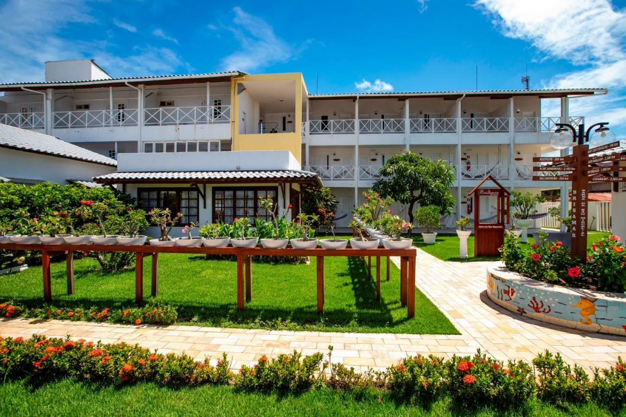Brisamar Hotel Pousada Barra de São Miguel Buitenkant foto