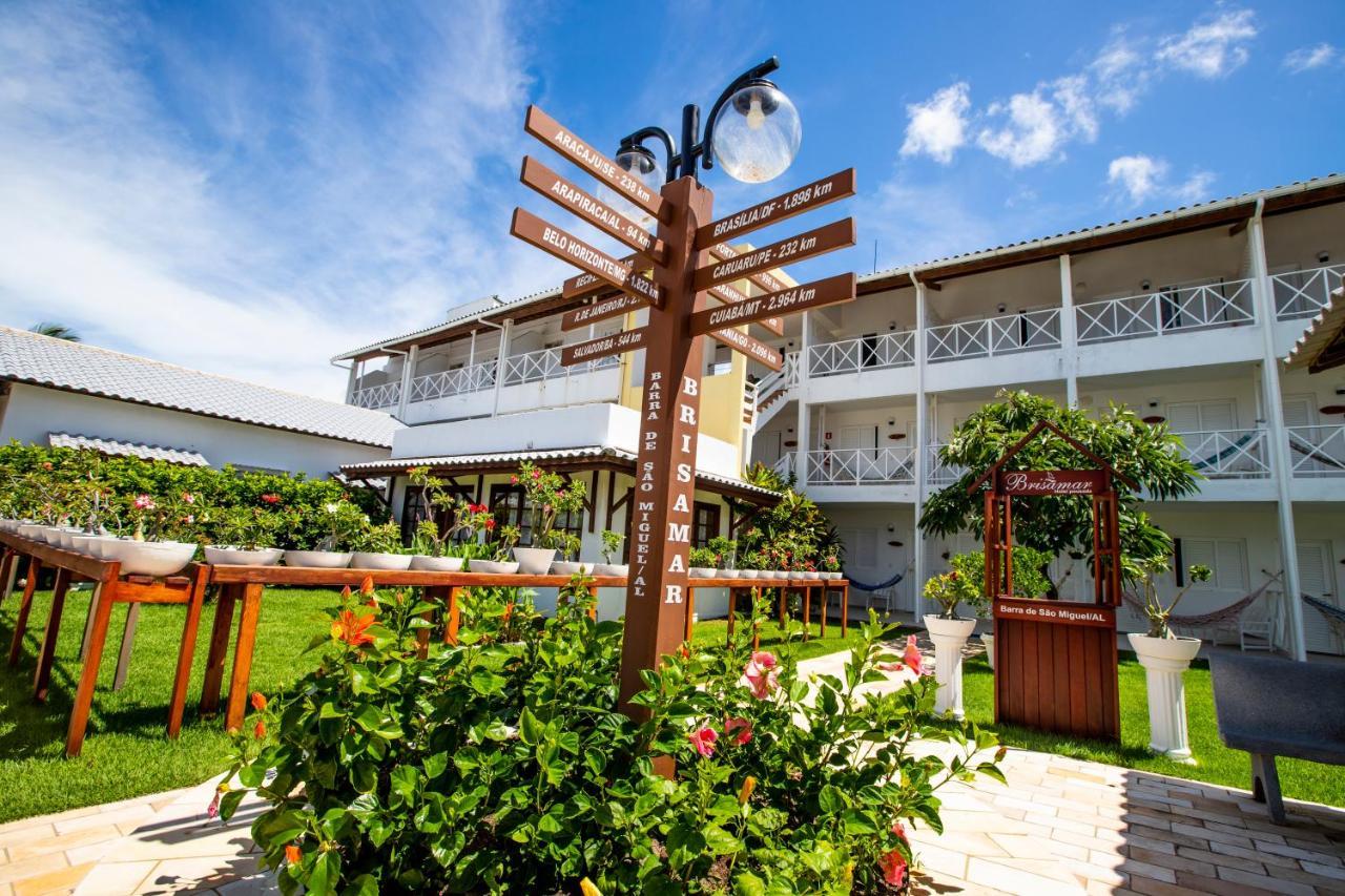 Brisamar Hotel Pousada Barra de São Miguel Buitenkant foto