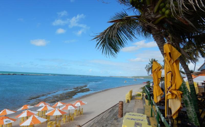 Brisamar Hotel Pousada Barra de São Miguel Buitenkant foto