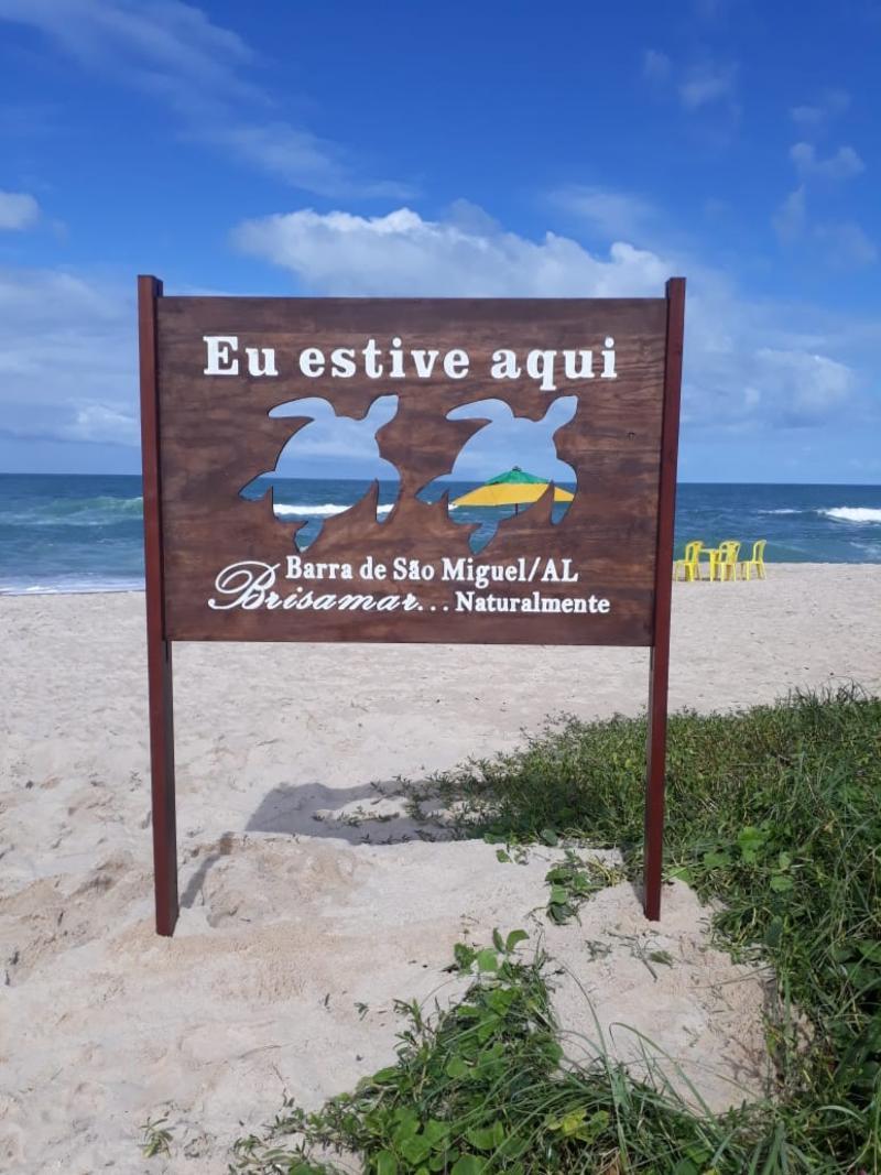 Brisamar Hotel Pousada Barra de São Miguel Buitenkant foto